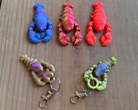 Lobster Keychain & Toy