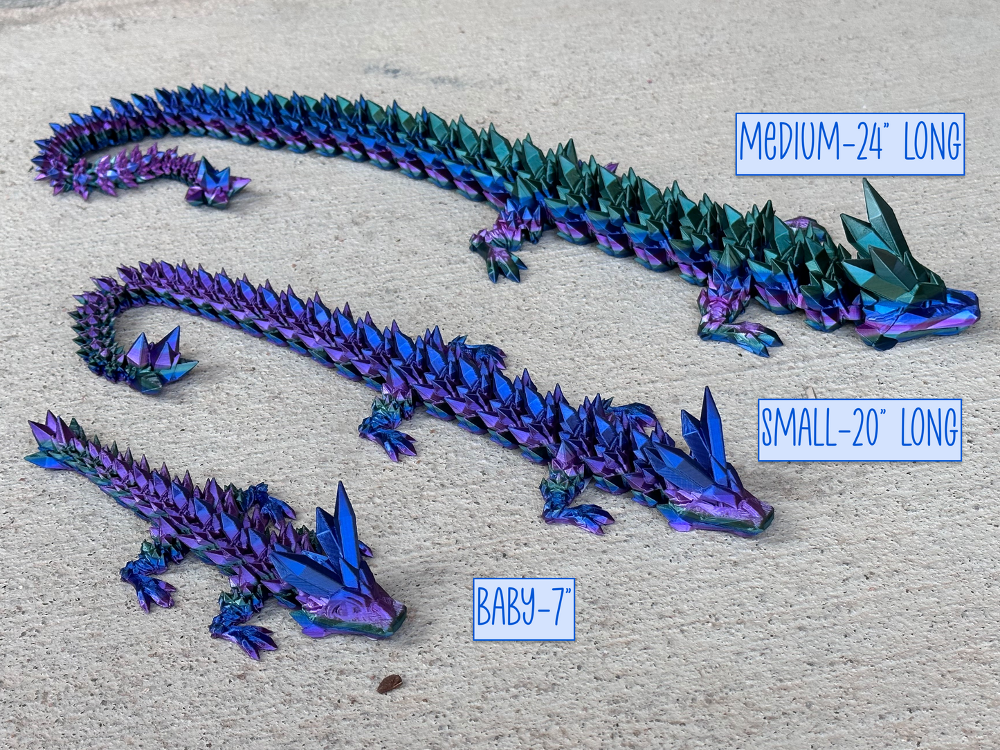 Crystal Baby Dragon