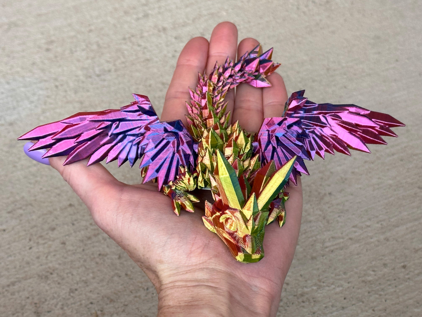 Crystal Wing Baby Dragon