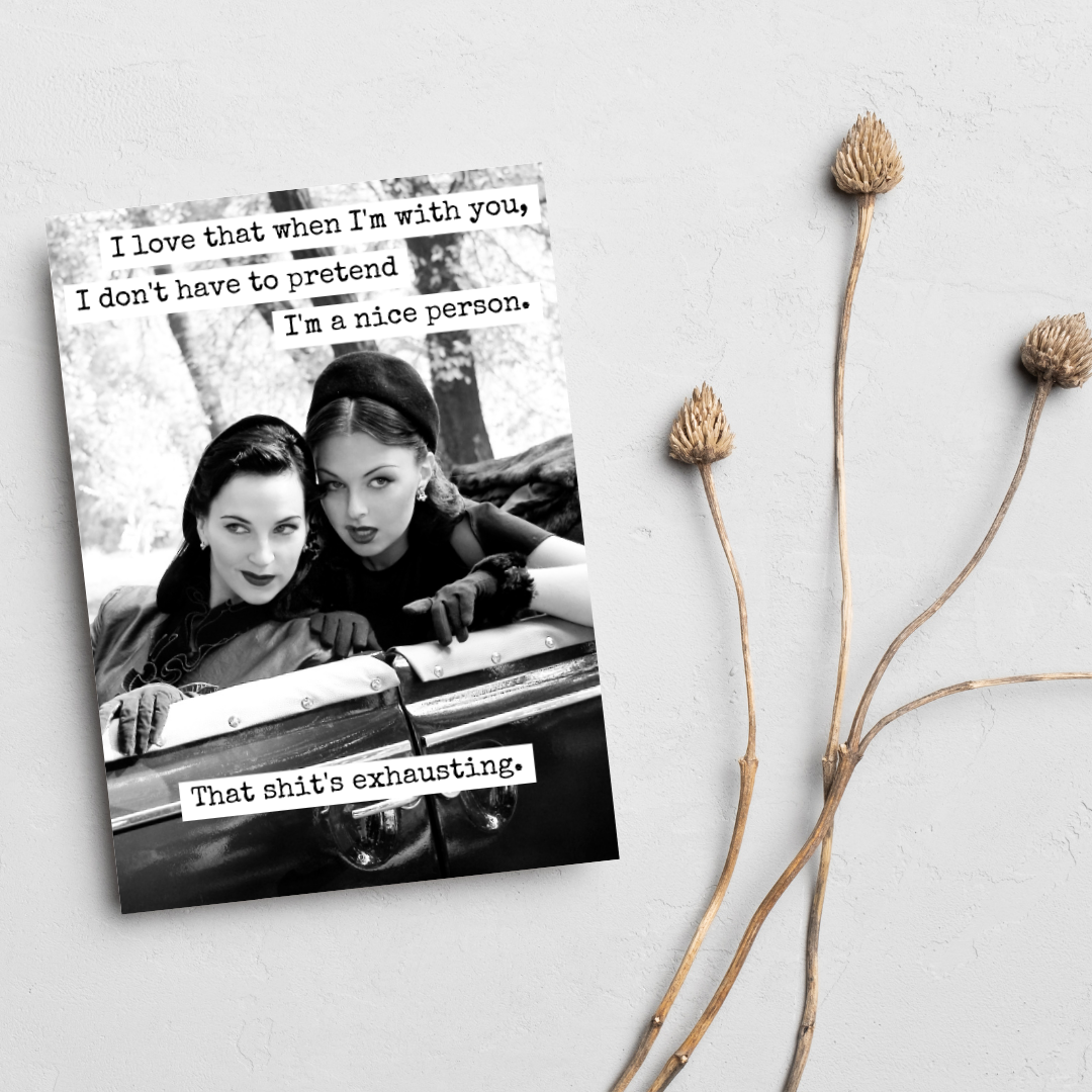 Pretend to be a Nice Person