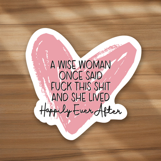 Mini Size - A Wise Woman