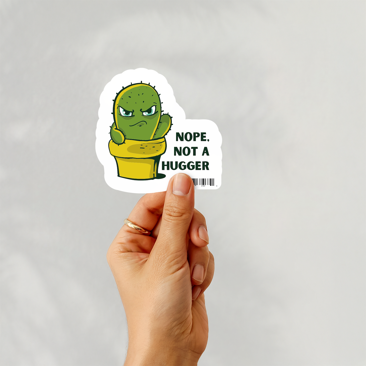 Nope, not a hugger