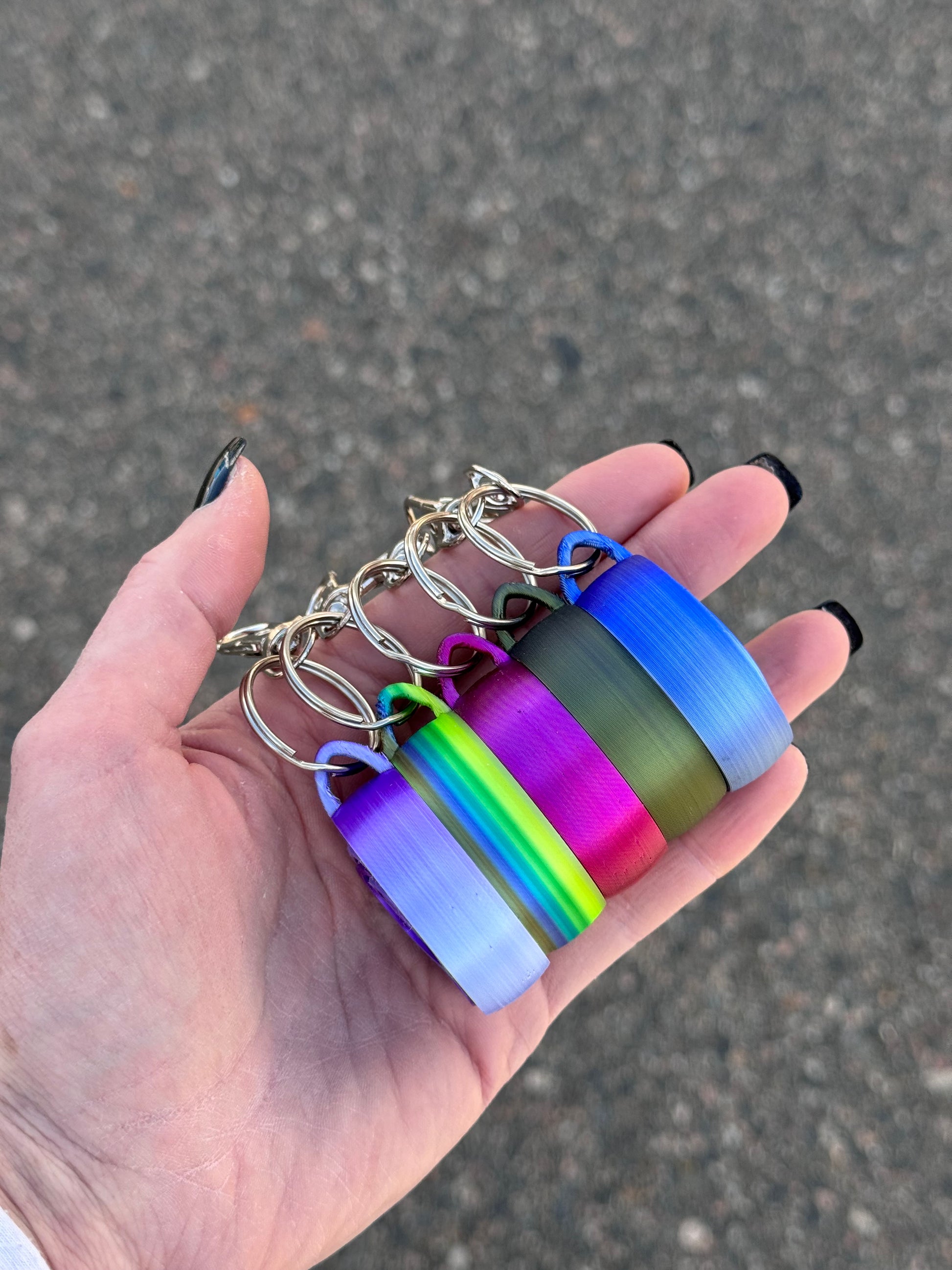 Spinning Fidget Keychain – lnzcustomdesign