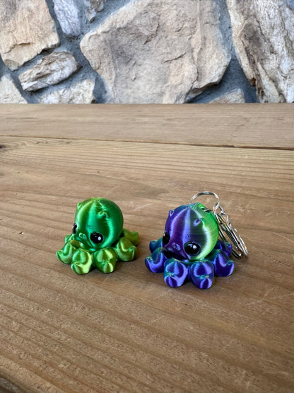 Baby Octopus Fidget Spinner Keychain & Toy