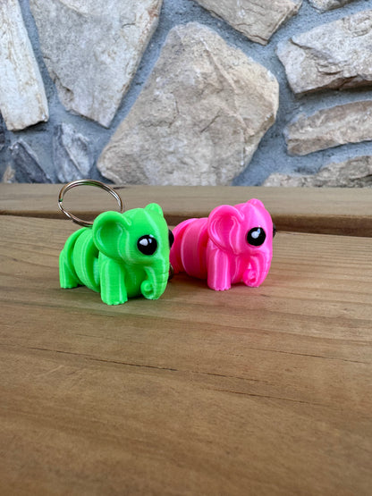 Elephant Keychain & Toy