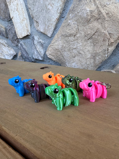 Hippopotamus Keychain & Toy