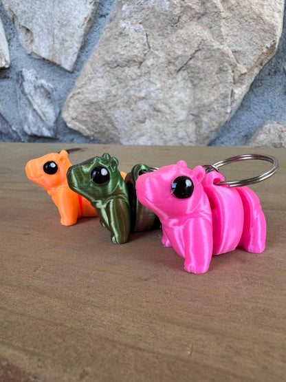 Hippopotamus Keychain & Toy