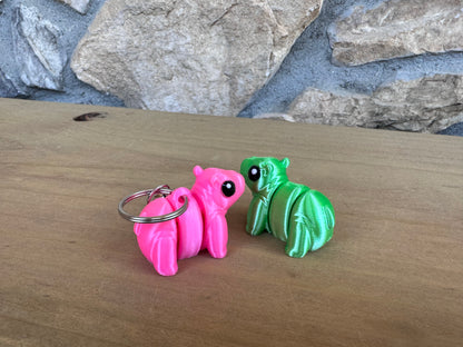 Hippopotamus Keychain & Toy