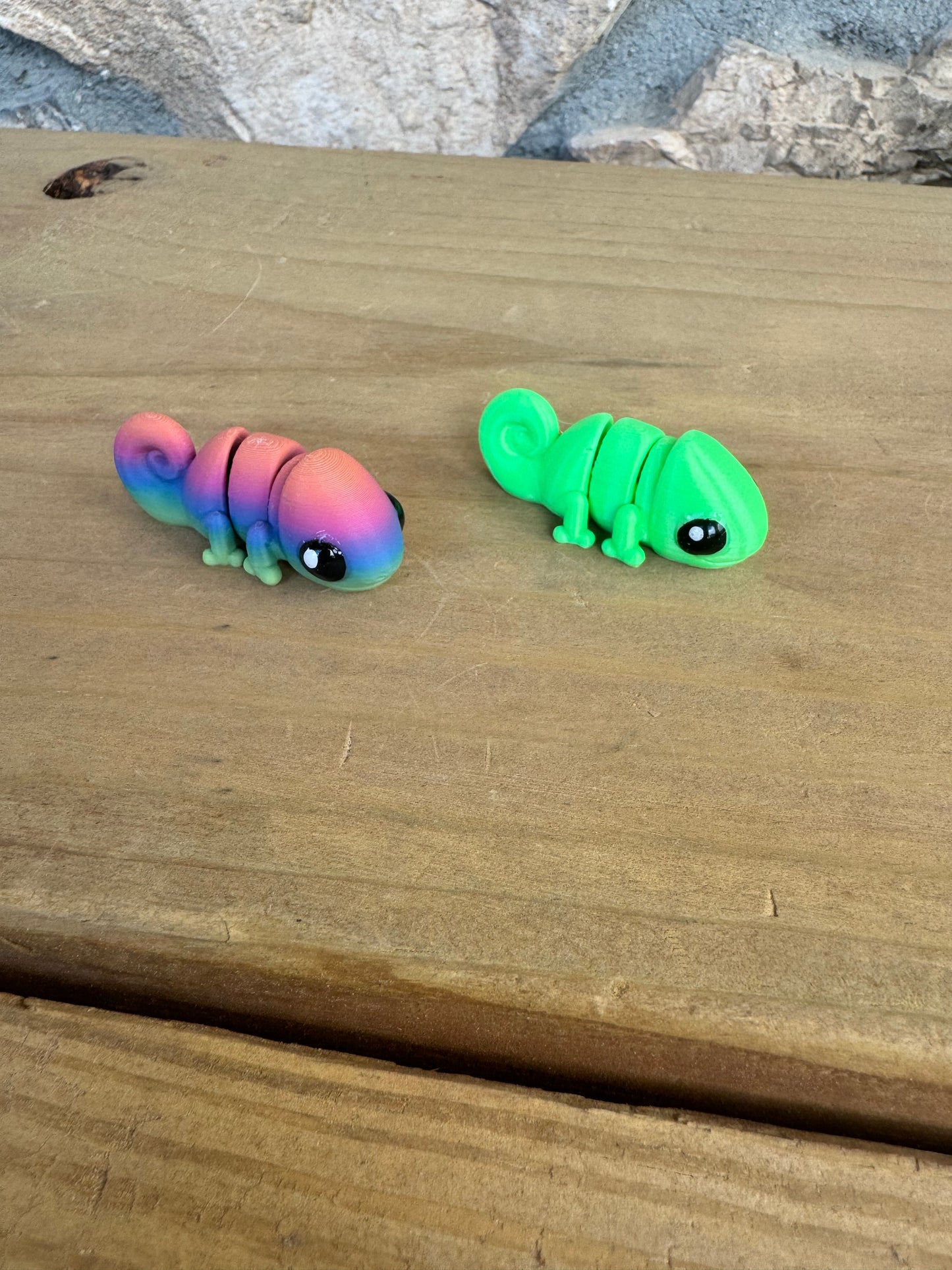 Chameleon Keychain & Toy