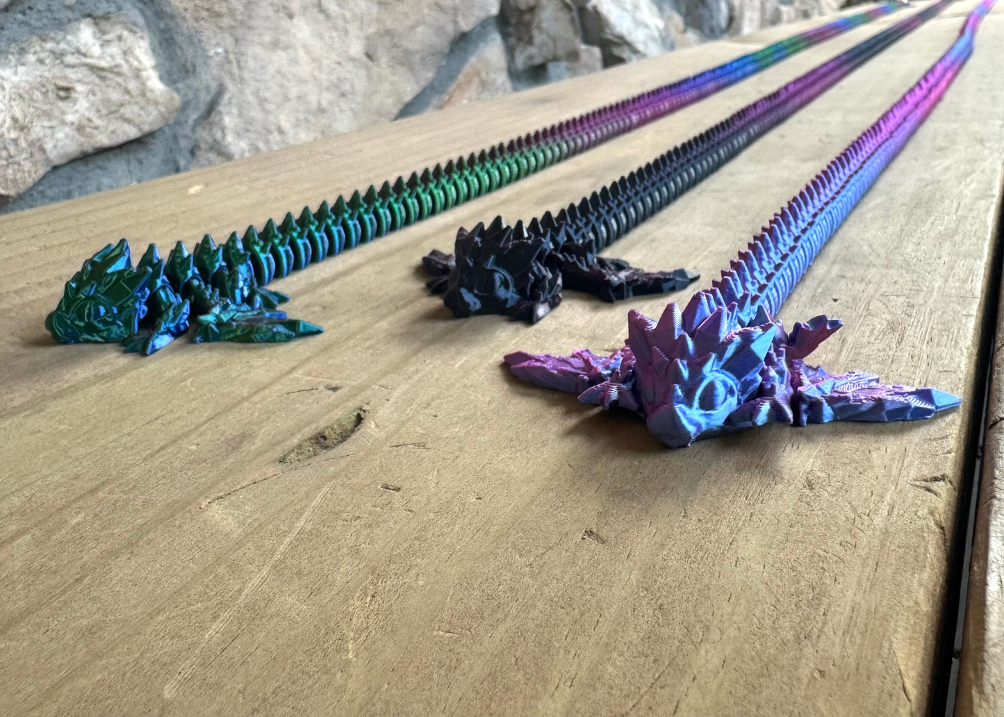 Crystal Dragon Necklace