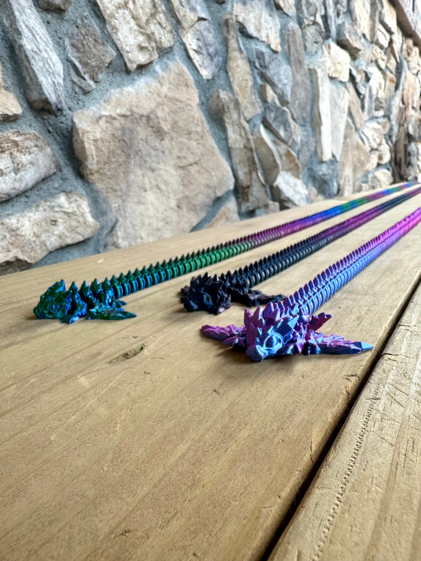 Crystal Dragon Necklace