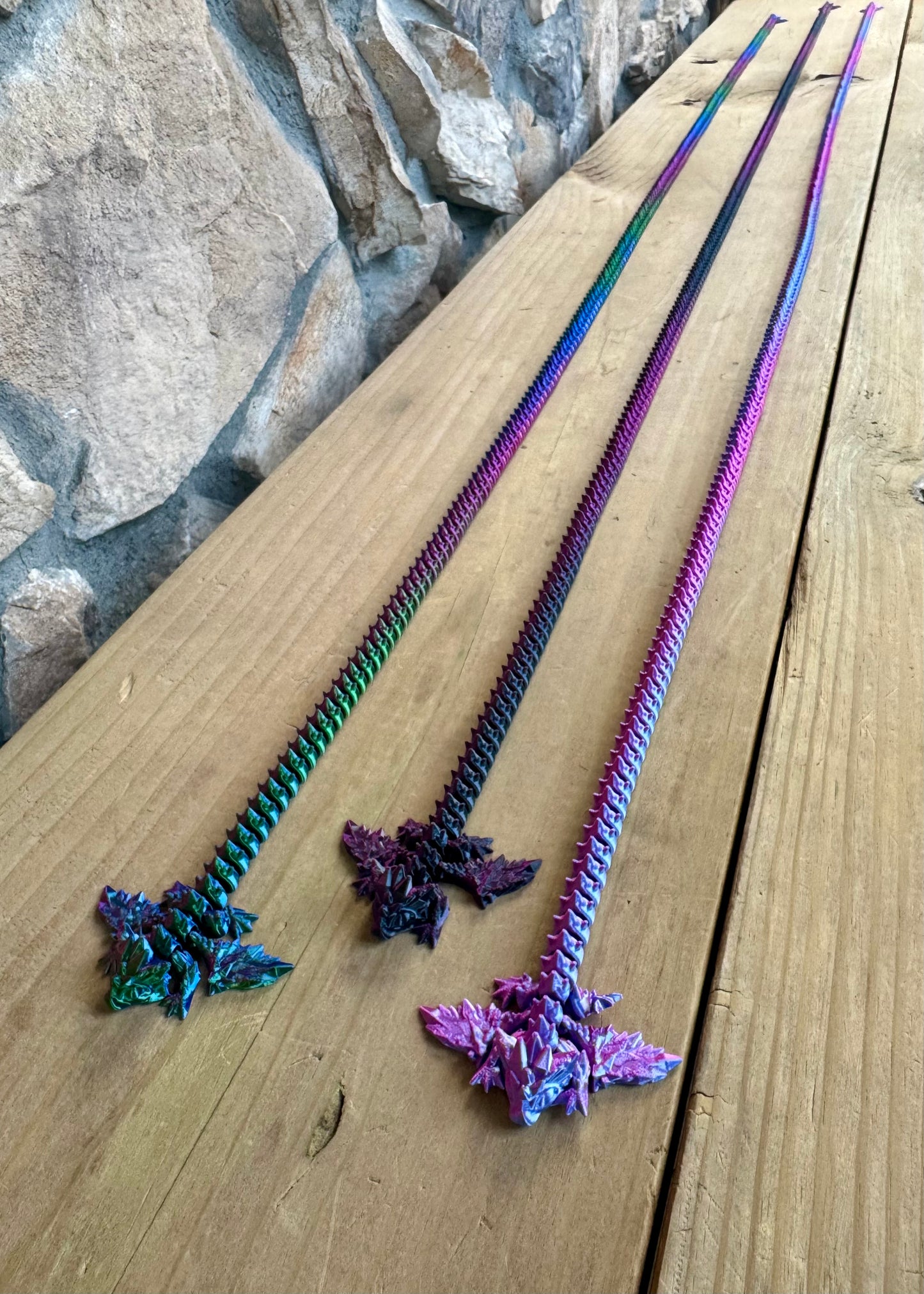 Crystal Dragon Necklace