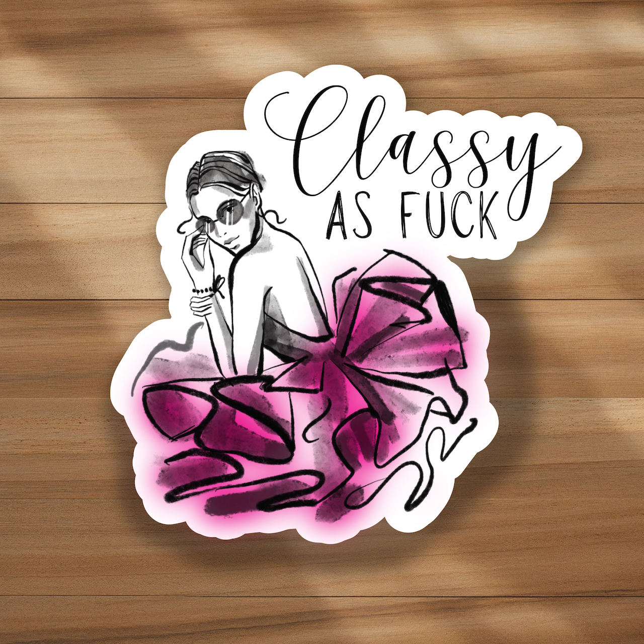 Mini Size - Classy as fuck