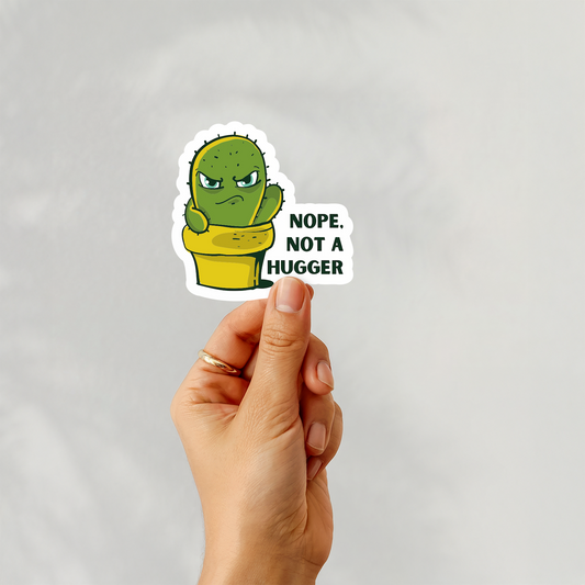 Nope, not a hugger