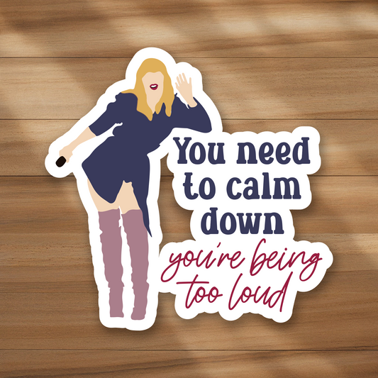 Mini Size - You need to cam down, you're being too loud.